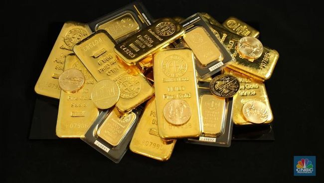 Pesta Bubar! Harga Emas Ambles 2% Lebih Gara-gara The Fed