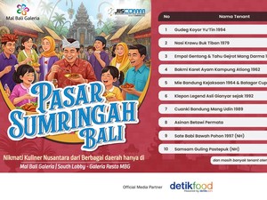 Festival Kuliner Pasar Sumringah Bali Sajikan Puluhan Kuliner Legendaris