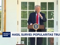 Video: Hasil Survei: Popularitas Trump Anjlok