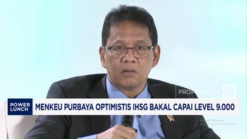 Video: Menkeu Purbaya Optimistis IHSG Bakal Capai Level 9.000