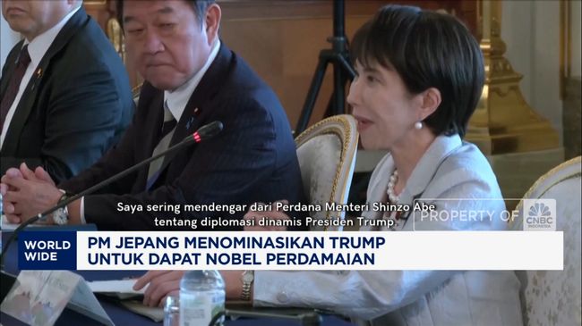 Video: PM Jepang Menominasikan Trump Dapat Nobel Perdamaian