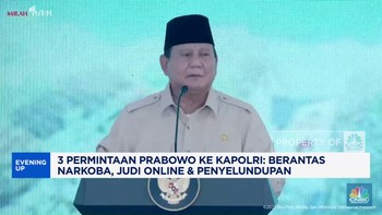 Video:Prabowo Minta Kapolri Berantas Narkoba, Judi Online & Selundupan