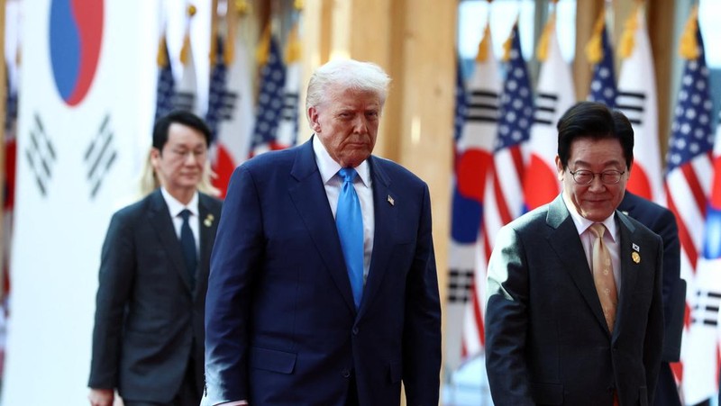 Presiden AS Donald Trump dianugerahi  Presiden AS Donald Trump dianugerahi