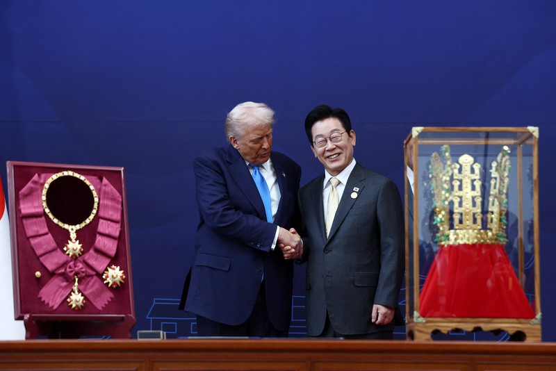 Presiden AS Donald Trump dianugerahi 