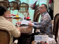 Prabowo Bertemu Dasco Tadi Pagi, Bahas Politik Hingga Keamanan