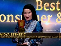 Widya Esthetic Raih Most Innovative Doctor of the Year in Dermatology