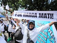 Istana Terima Perwakilan Massa Guru, Titip Tuntutan ini ke Prabowo