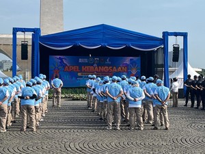 Kepala BNN dan Sekda DKI Pimpin Apel Kebangsaan Jaga Jakarta Tanpa Narkoba