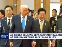Video: AS - Korsel Sepakati Tarif Dagang Turun Jadi 15%