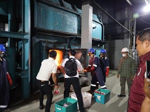 Bareskrim Musnahkan 2,1 dari 214 Ton Barang Bukti Narkoba di Cilegon