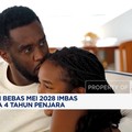 Video: Cuma Divonis 4 Tahun, P Diddy Akan Bebas Mei 2028