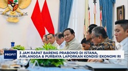 Video: Ratas 3 Jam Prabowo, Airlangga & Purbaya Laporkan Ekonomi RI
