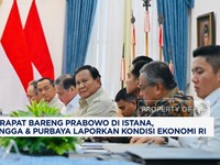 Video: Ratas 3 Jam Prabowo, Airlangga & Purbaya Laporkan Ekonomi RI