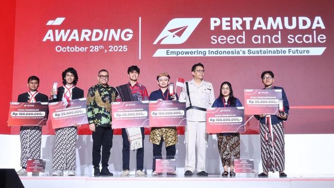 Pertamina Umumkan Para Juara Pertamuda Seed and Scale 2025