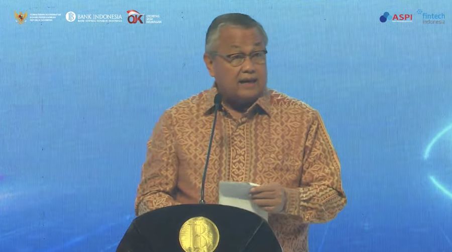 Gubernur BI, Perry Warjiyo dalam Opening Ceremony FEKDI x IFSE 2025. (Tangkapan Layar Youtube)
