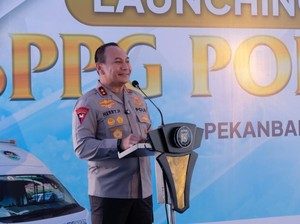 Komitmen Dukung MBG Aman Berkualitas, Kapolda Resmikan SPPG Polda Riau 2