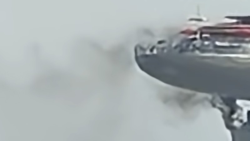 Kebakaran Marina Bay Sands. (Tangkapan Layar Sosial Media Threads)