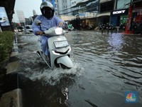 Hujan Deras di Jakarta, Kawasan Fatmawati Terendam Banjir