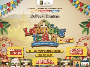Lampung Fest 2025 Perkuat Citra Daerah sebagai Pusat Inovasi Kopi dan Pariwisata