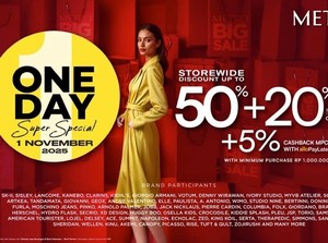 Brand Mewah hingga Skincare Diskon Hingga 50% + 20% di METRO Big Sale 2025!
