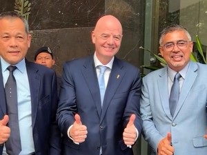 Sekjen FAM Lagi Diskors, kok Malah Ketemu Presiden FIFA