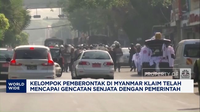 Video: Pemberontak Myanmar-Militer Klaim Sepakat Gencatan Senjata