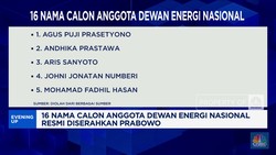 Video: Prabowo Serahkan 16 Nama Calon Anggota DEN