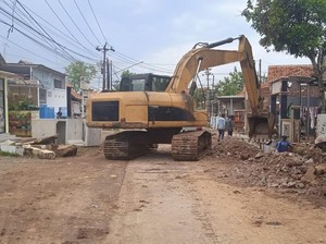 Dukung Perwajahan Kota, Pemkab Batang Revitalisasi Jalan RE Martadinata