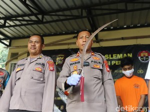 Klitih Bacok 2 Pelajar di Sleman, Pelaku Ditangkap