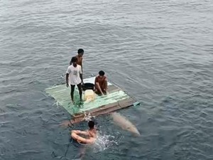 5 ABK Pengangkut 60 Ton Batu Bara Tenggelam di Kukar Ditemukan Selamat