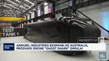 Anduril Ekspansi ke Australia, Produksi Drone Ghost Shark Dimulai