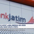 Video: Bank Jatim Catat Laba Bersih Q3-2025 Rp 1,4 Triliun, Naik 23,5%