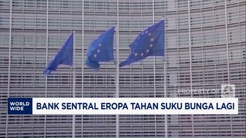 Video: Beda Dengan The Fed, Bank Sentral Eropa Tahan Suku Bunga di 2%