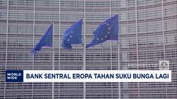 Video: Beda Dengan The Fed, Bank Sentral Eropa Tahan Suku Bunga di 2%