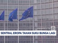 Video: Beda Dengan The Fed, Bank Sentral Eropa Tahan Suku Bunga di 2%