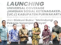 BPJS Ketenagakerjaan Apresiasi Capaian UCJ Kabupaten Purwakarta
