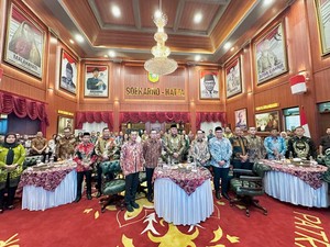 Bupati Bogor Apresiasi Irwanuddin, Sambut Kajari Baru Denny Achmad