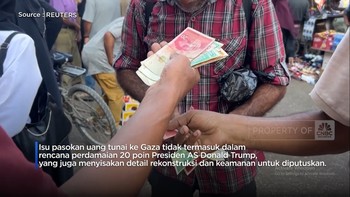 Video: Diserbu Warga, Bank-Bank di Gaza Kehabisan Uang Tunai