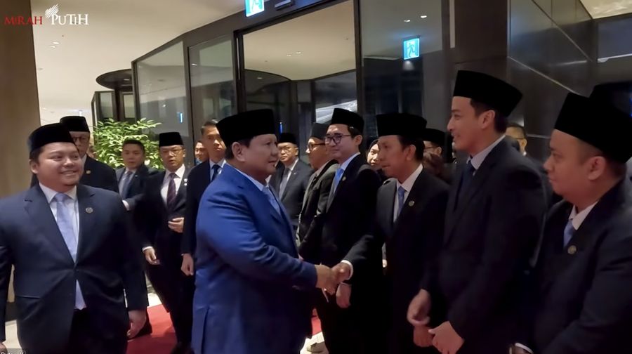 Hangatnya Sambutan Diaspora Indonesia untuk Presiden Prabowo di Gyeongju, 30 Oktober 2025. (Tangkapan Layar Youtube)