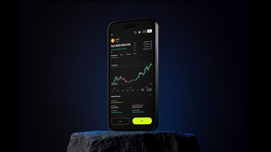 Ilustrasi Crypto (Dok Pluang)