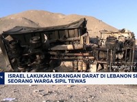 Video: Israel Lakukan Serangan ke Lebanon Selatan, Seorang Sipil Tewas