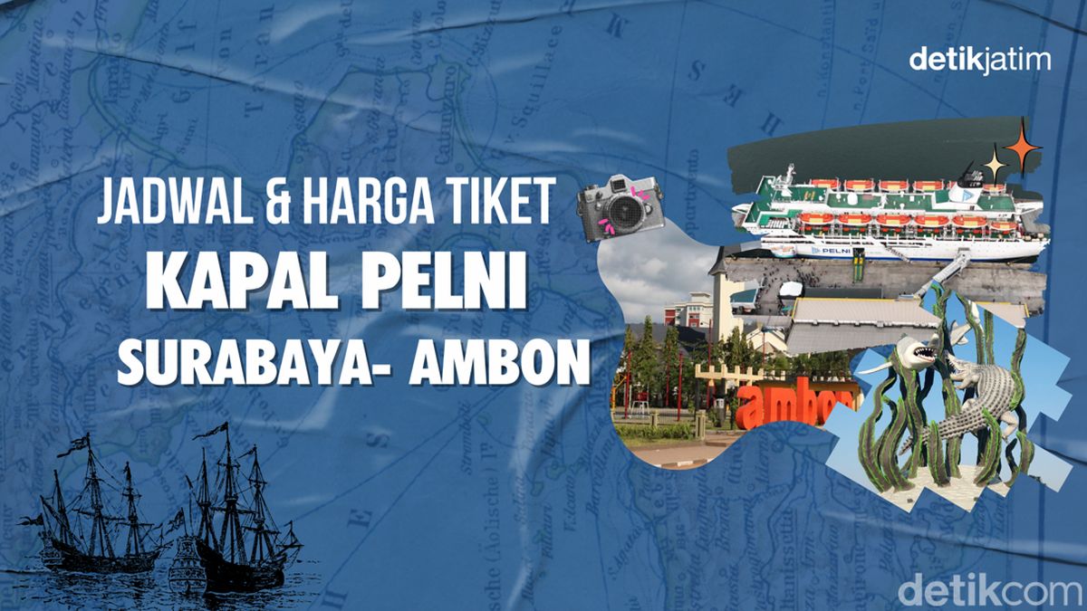 Mau ke Ambon? Ini Jadwal Kapal Pelni dari Surabaya September 2026