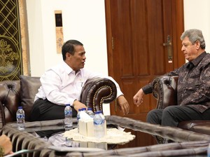 Mentan Amran Serius Membahas Pangan untuk Rakyat Palestina