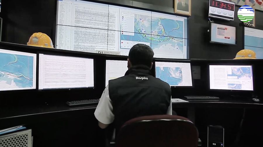 Mitigasi siap siaga bencana megathrust-banjir. (Tangkapan Layar Youtube/Info BMKG)