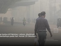 Video: Ngeri!  Kota Ini Diselimuti Kabut Asap Tebal Yang Beracun