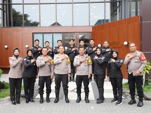 Kapolres Kediri Sambung Roso Peringati HUT Humas Polri Bersama Jajaran
