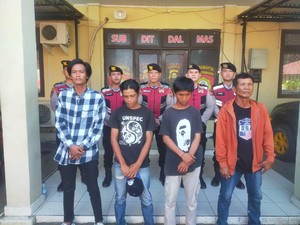 4 Pelaku Pungli dan Premanisme di Pasar 16 Ilir Diamankan, Disanksi Tipiring