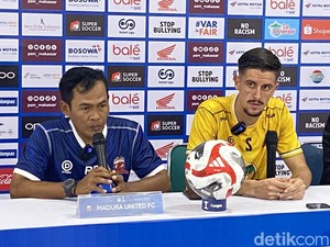 Pelatih Alfredo Vera Absen Dampingi Madura United Kontra PSM Makassar
