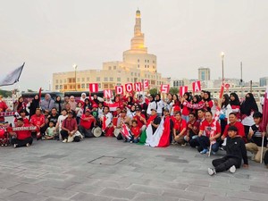 Sambut Piala Dunia U-17 2025, Garuda Qatar Gelar Parade