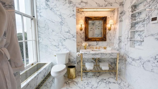 Trump Rombak Gedung Putih, Kamar Mandi Lincoln Jadi Super Mewah!